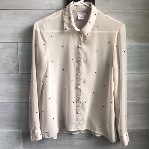 Beaded Dot Blouse